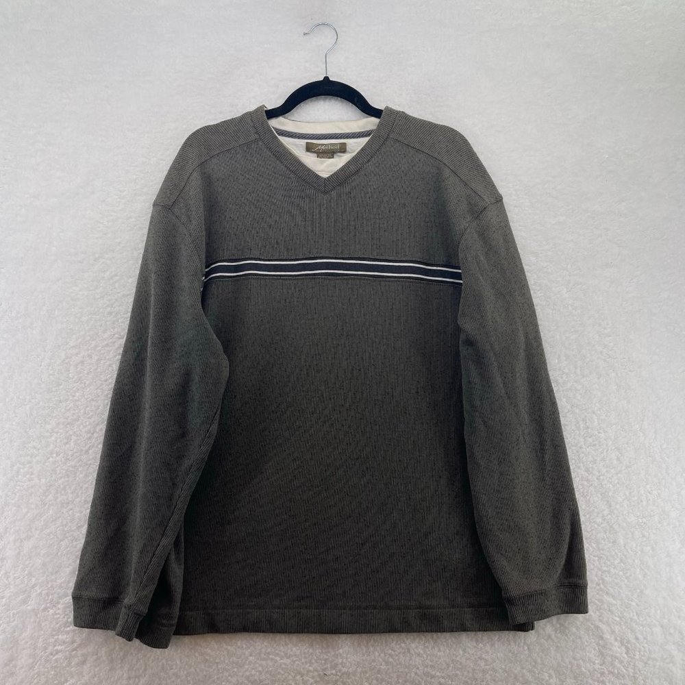 Method faux layered sweater